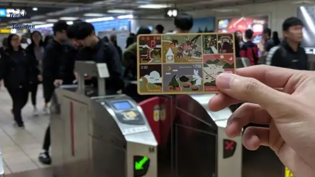 Sử dụng Easy Card để check-in và check-in tại tàu điện ngầm